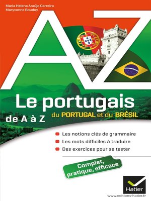 cover image of Le portugais du Portugal et du Brésil de a à Z